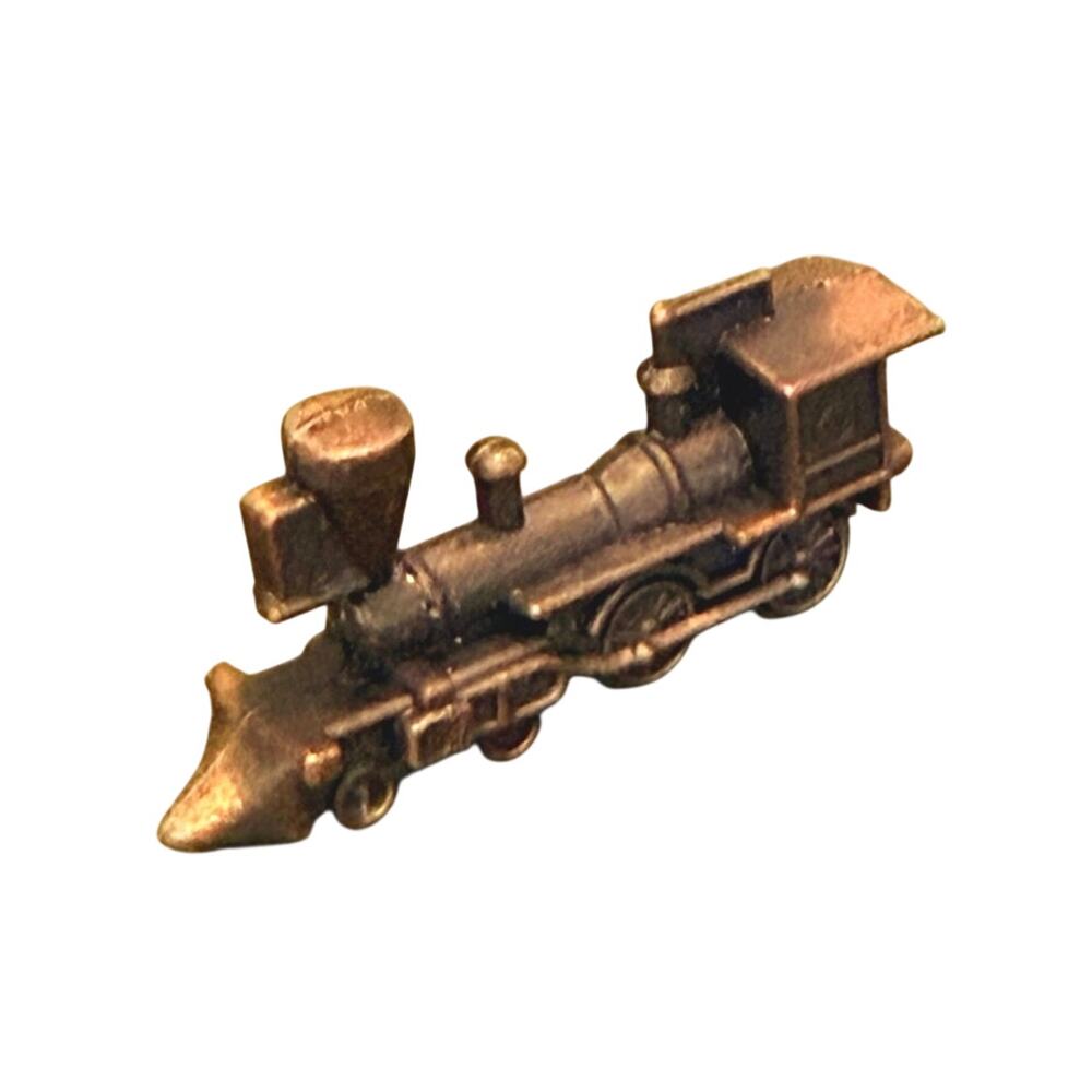 Mini Metal Train Charm – Antique Copper Finish – 1.75” Collectible